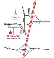 Diamond Fleet Services Map Local